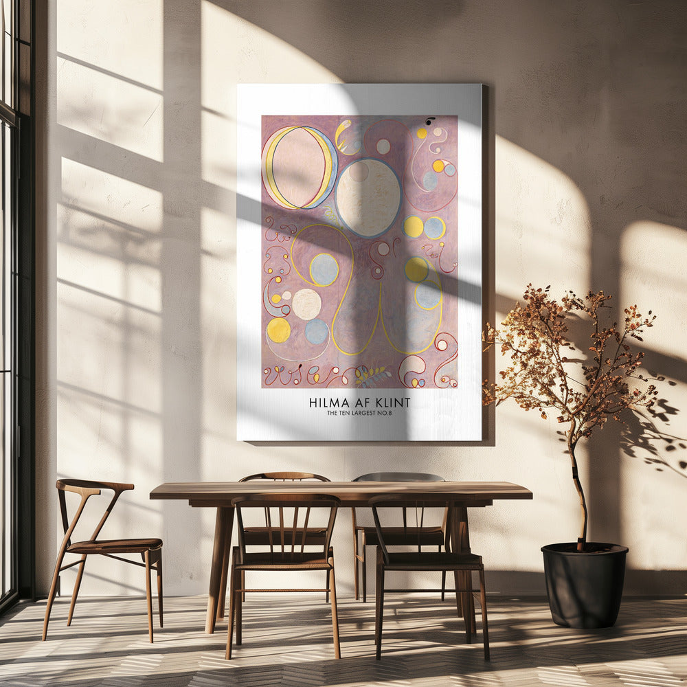 The Ten Largest No.8 Poster | Canvas