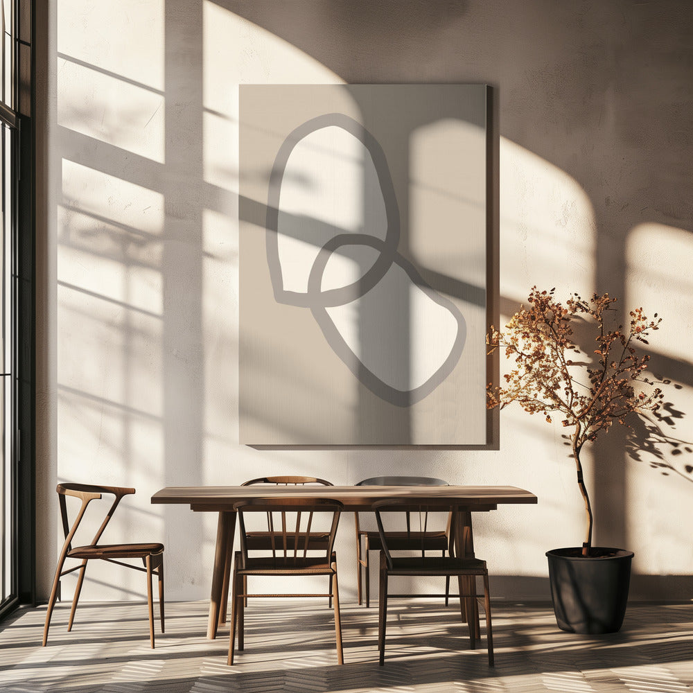 Shape 10 Beige | Canvas