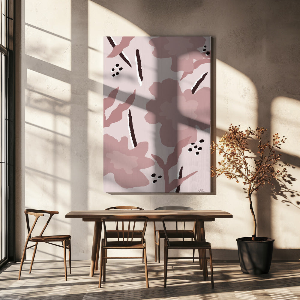 Flowers Red | Canvas