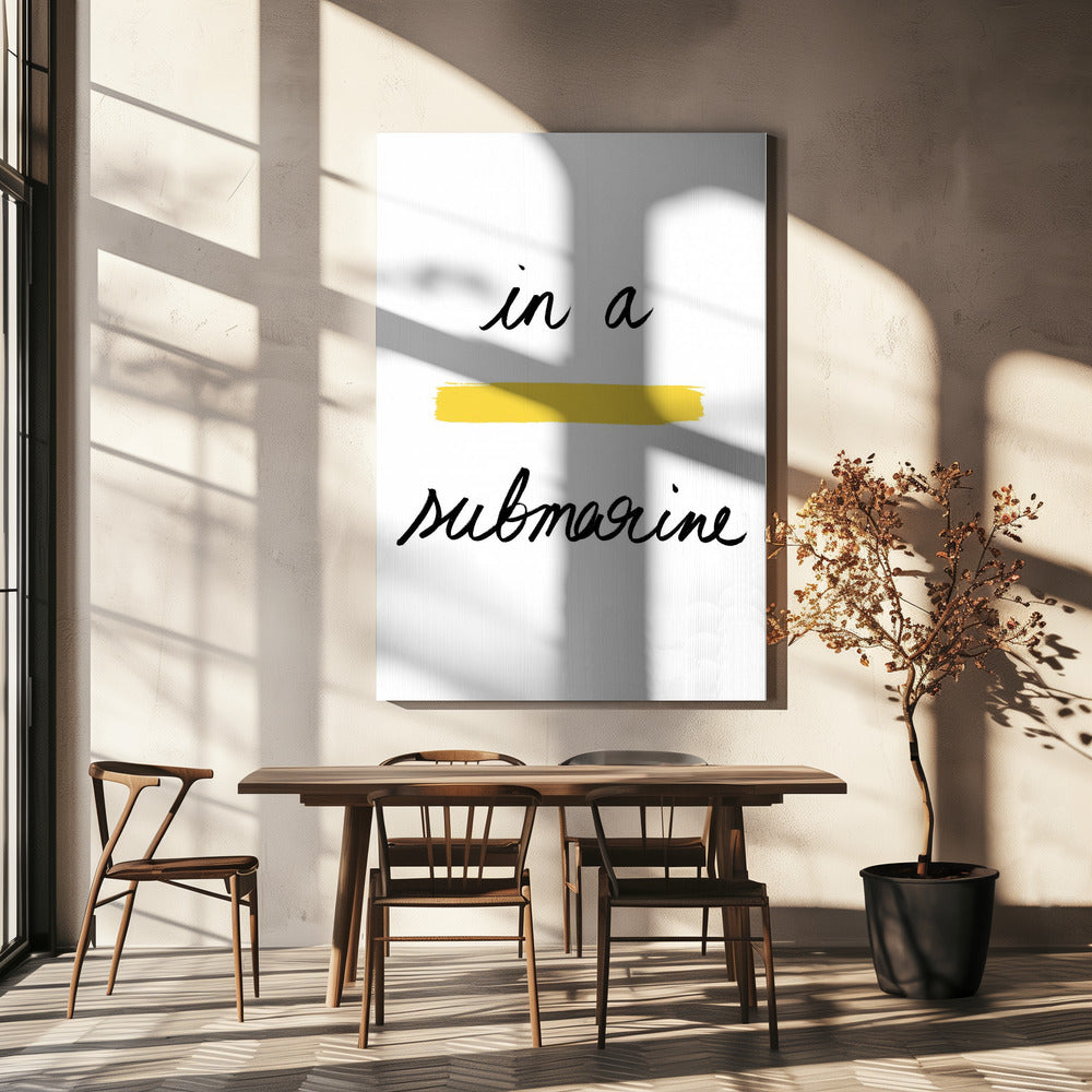 In a Yellow Submarine | Canvas