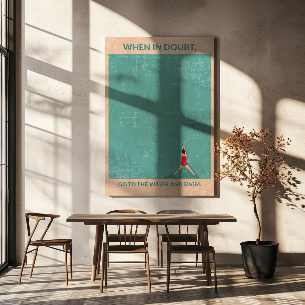 Open Water Standard Wall Art | Canvas