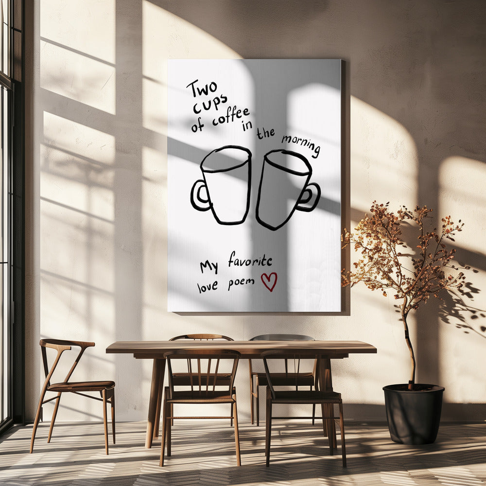 Morning Love Brew | Canvas