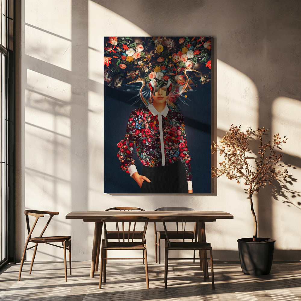 Your Head Was Full of Colours That Had No Names | Canvas