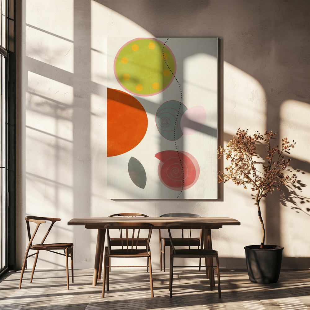Friendly Colors Hilma 1 | Canvas