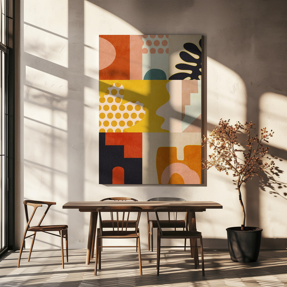 Playing Around Shapes 6 | Canvas