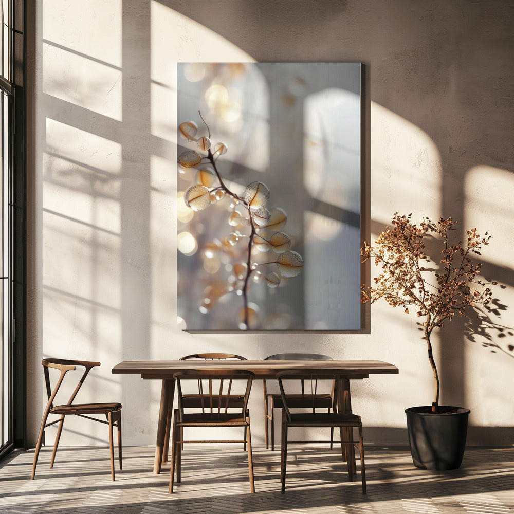 Dewy Petals Shine | Canvas