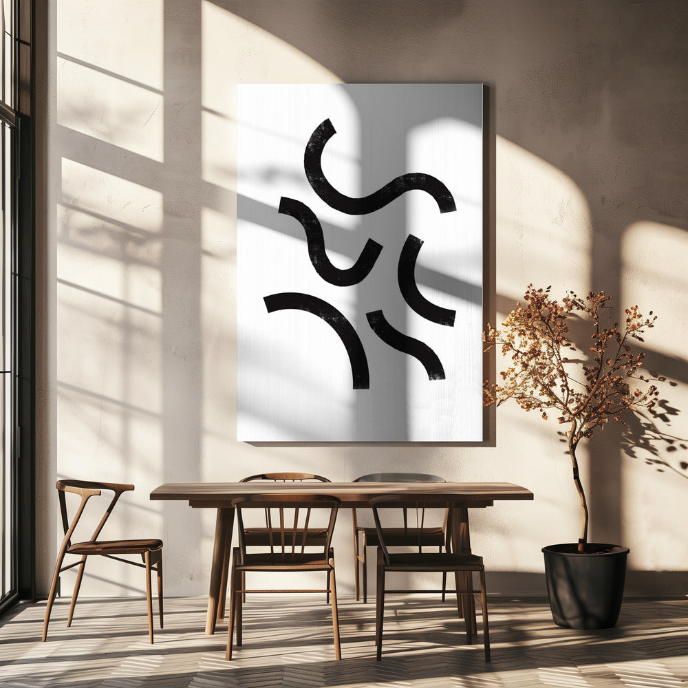 Curved Rhythms | Canvas
