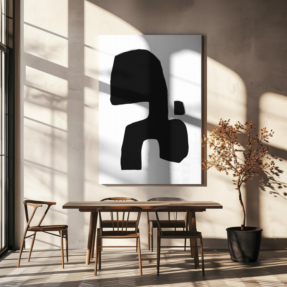 Monochrome Silhouette | Canvas