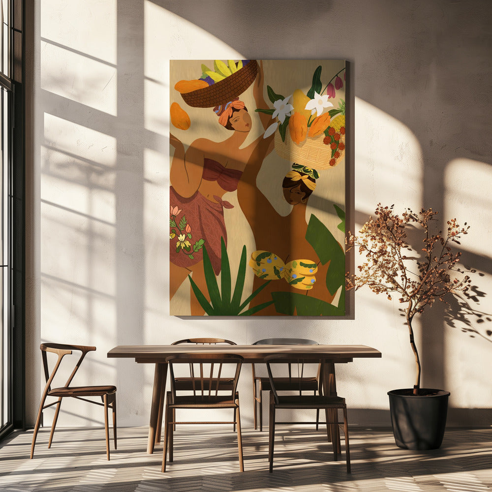 Opps Papaya | Canvas