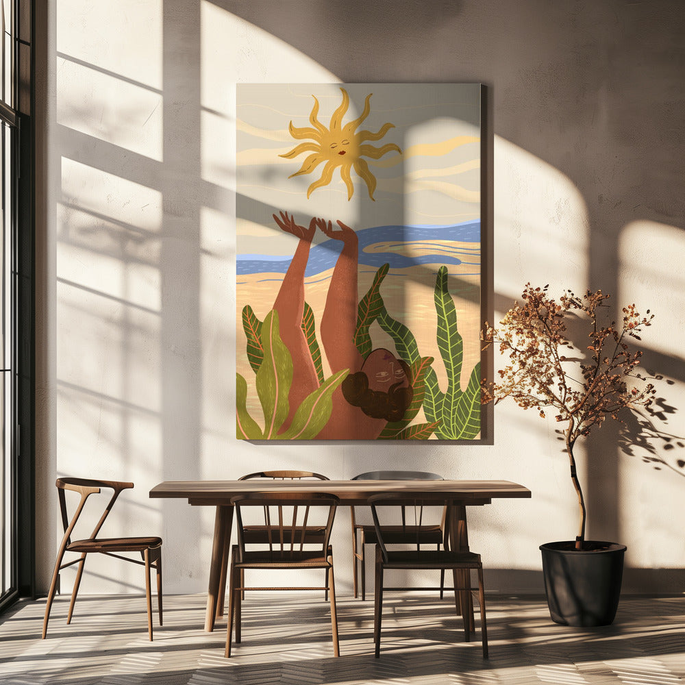 Sun Worship | Canvas
