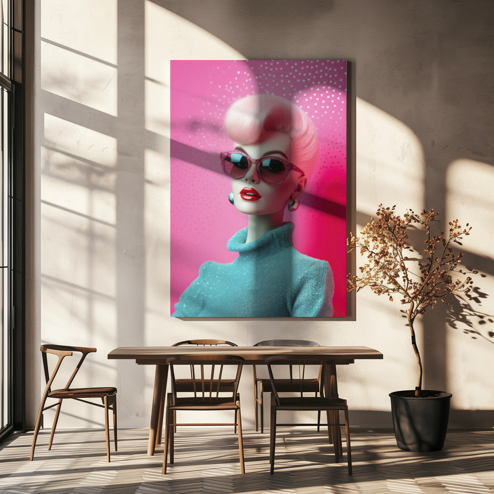 Retro Glamour Shine | Canvas