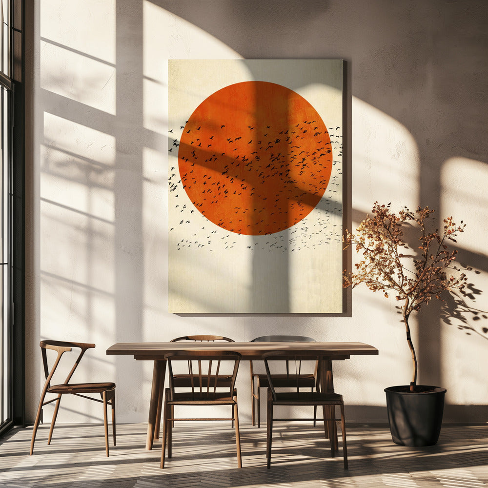 Birds In the Sun | Canvas