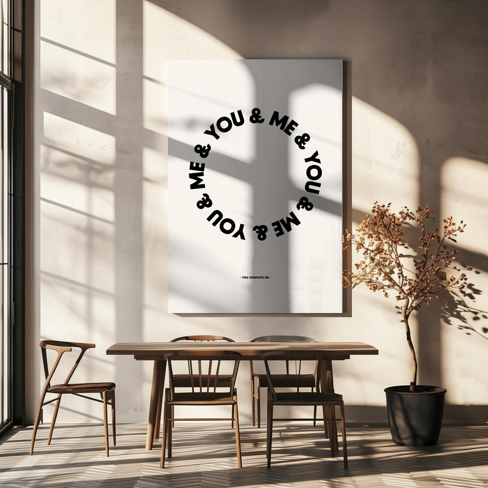 You Complete Me | Canvas