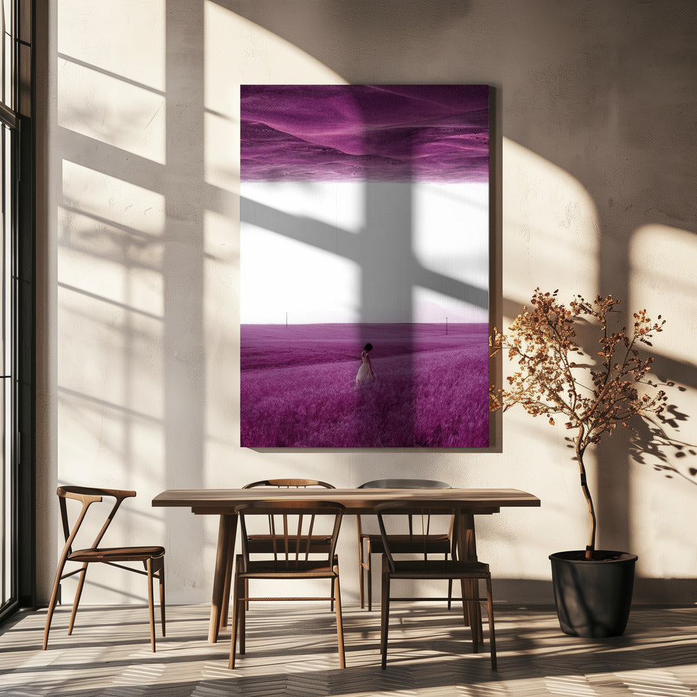 Purple Fields | Canvas