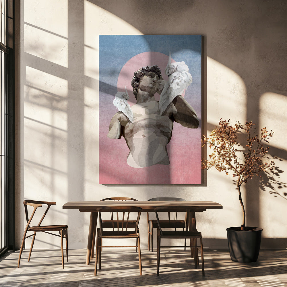 Stone and Feathers | Canvas