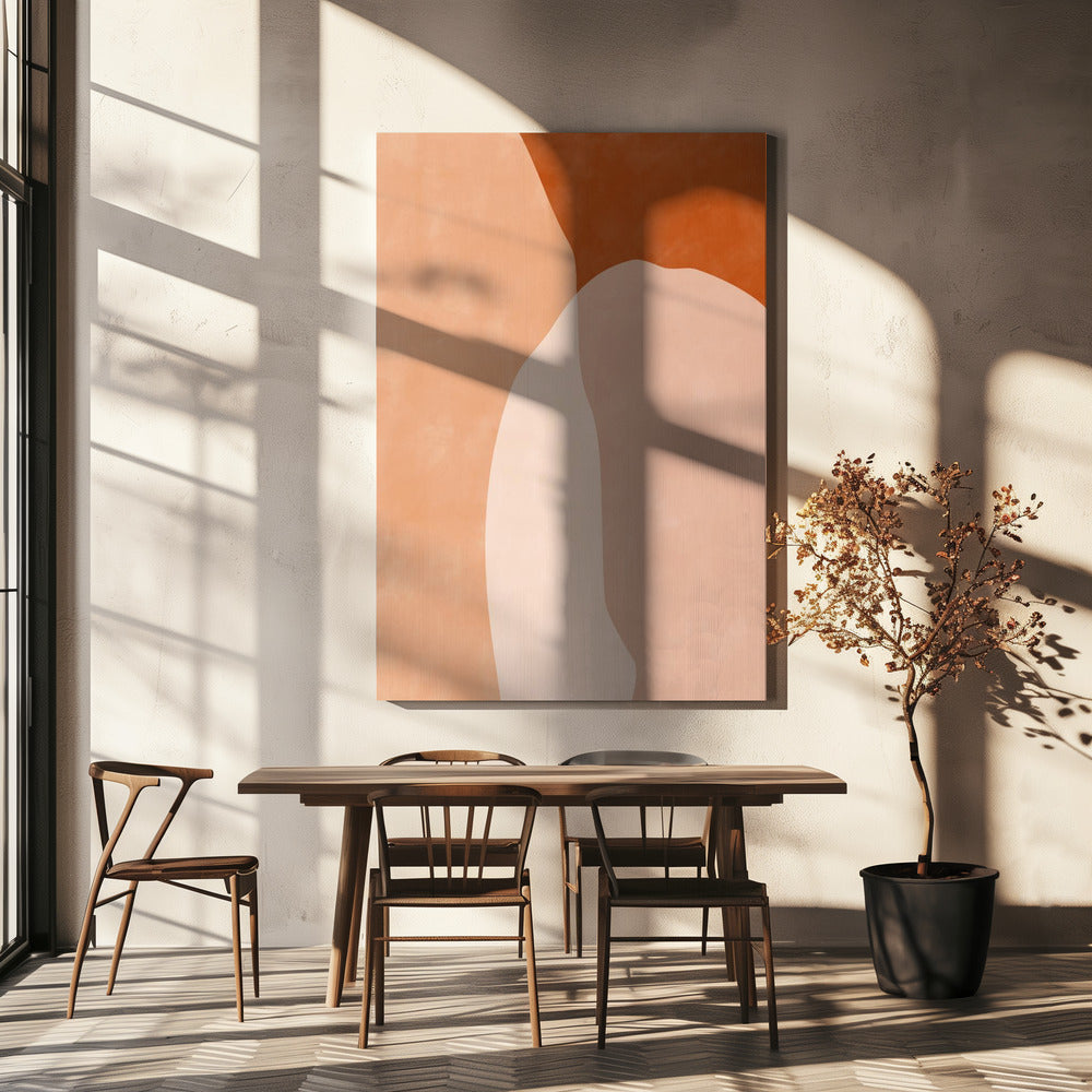 Earthy Layers | Canvas