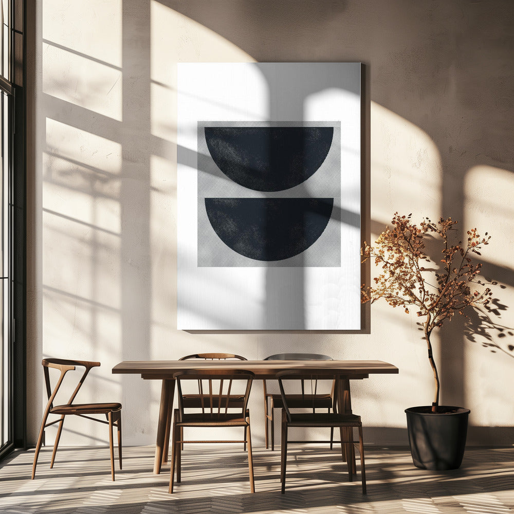 Halved Moons | Canvas