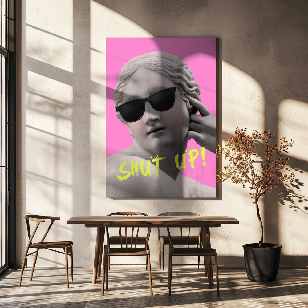 Shutuppinkyellow Ratioiso | Canvas