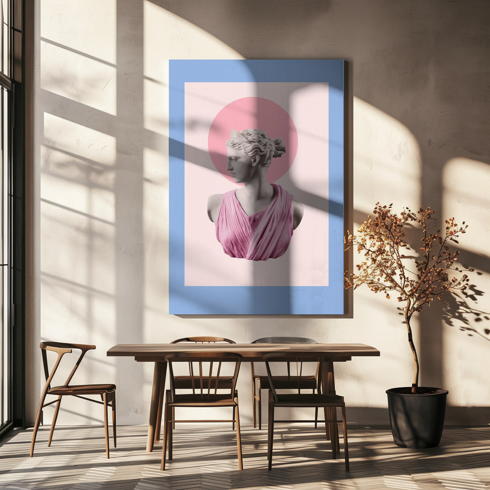 Artemispowderbluepink Ratioiso | Canvas