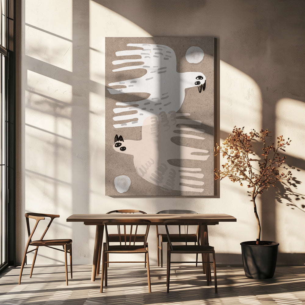 Dual Flight Harmony | Canvas