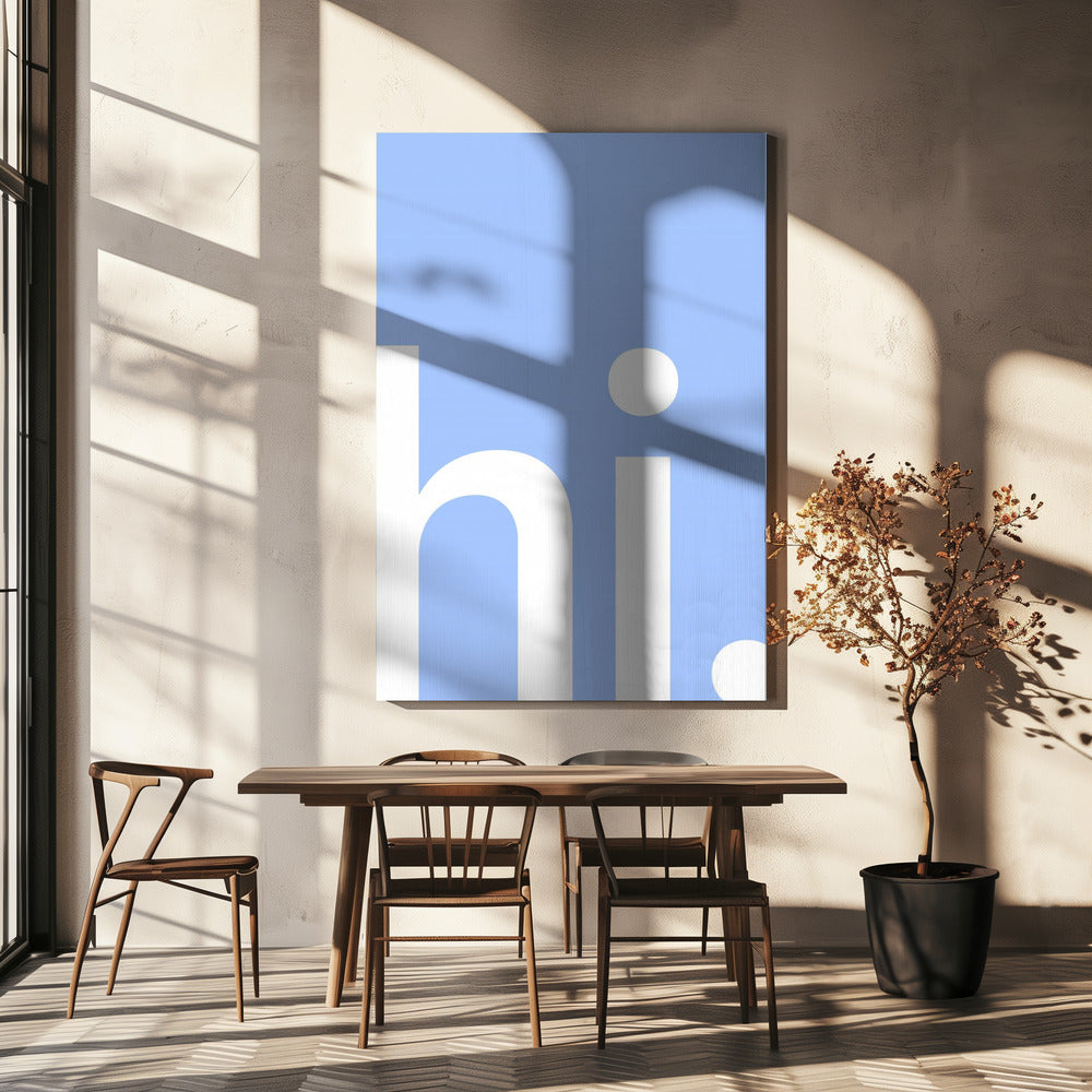 Bold Greeting | Canvas