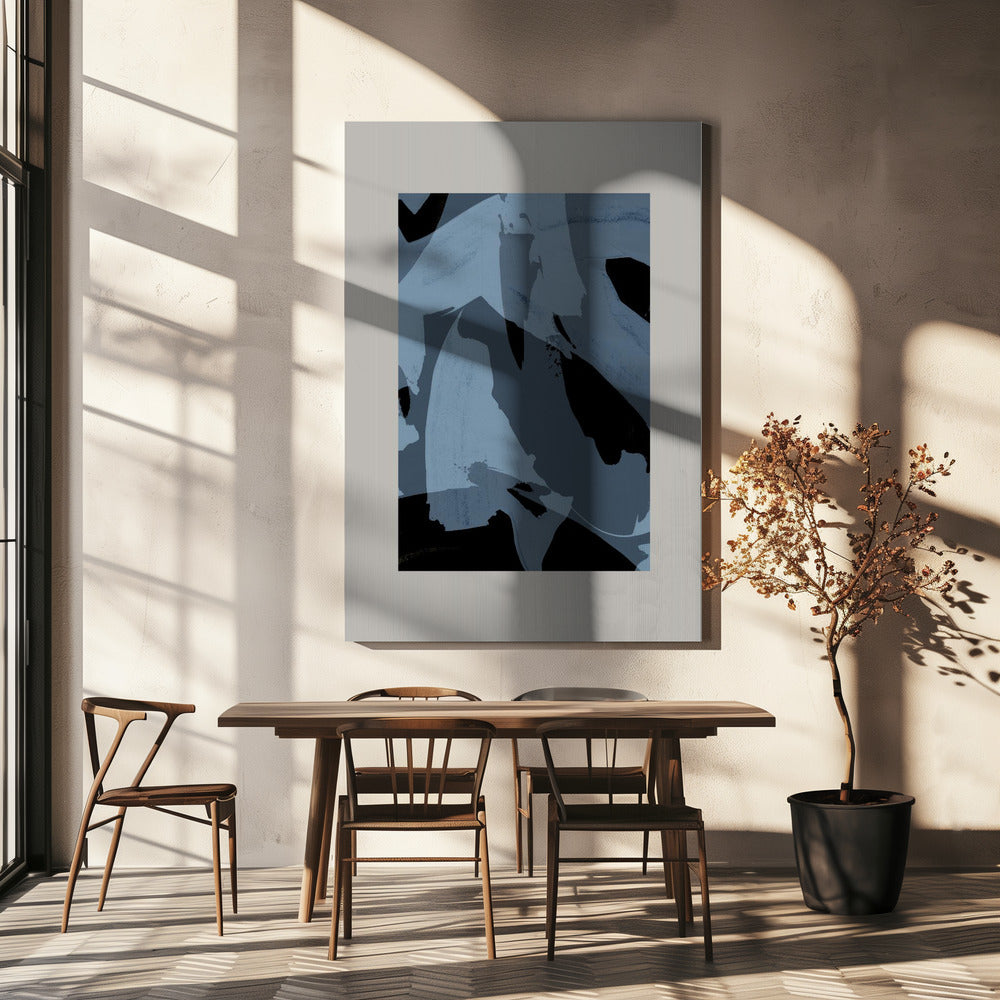 Abstract Brush Strokes 60Y | Canvas