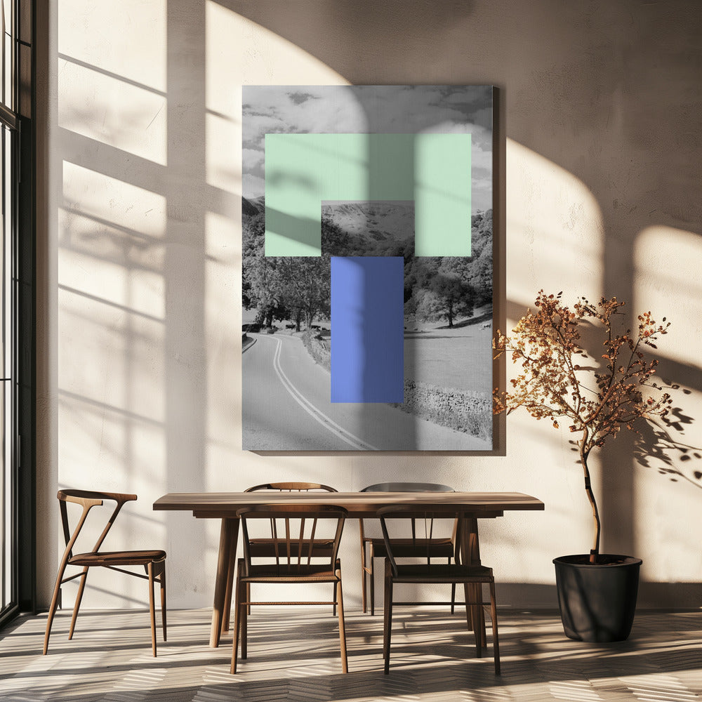 Geometric Landscape | Canvas