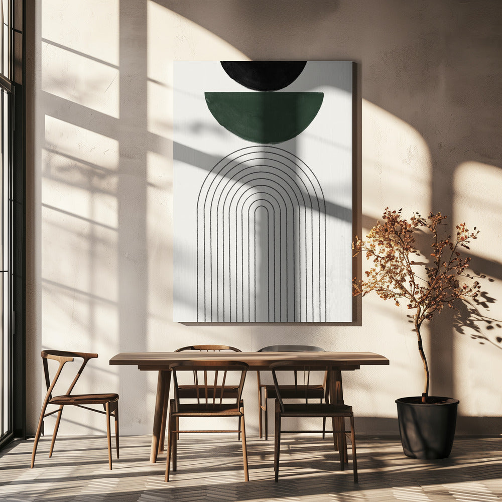 Arched Geometry | Canvas