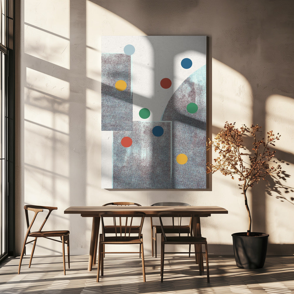 Geometric Dance | Canvas