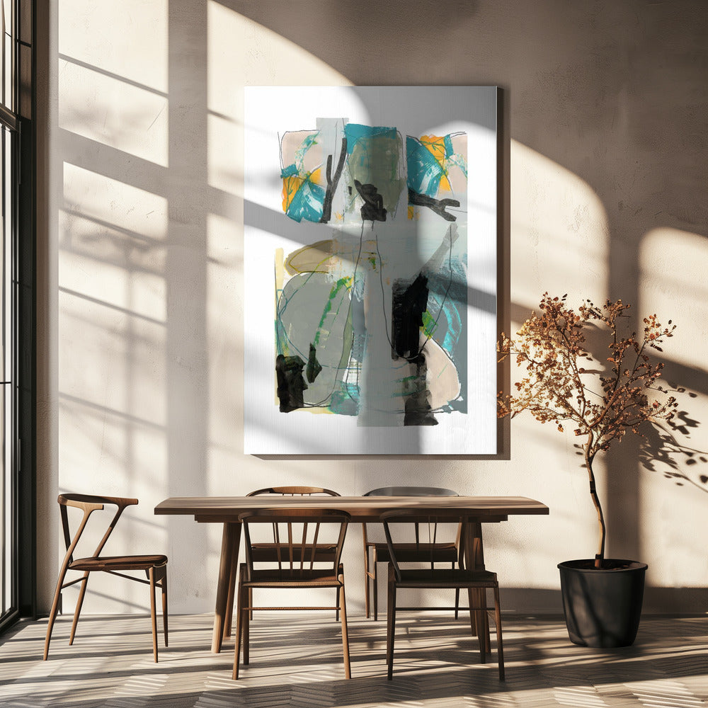 Contemporary Green No3 | Canvas