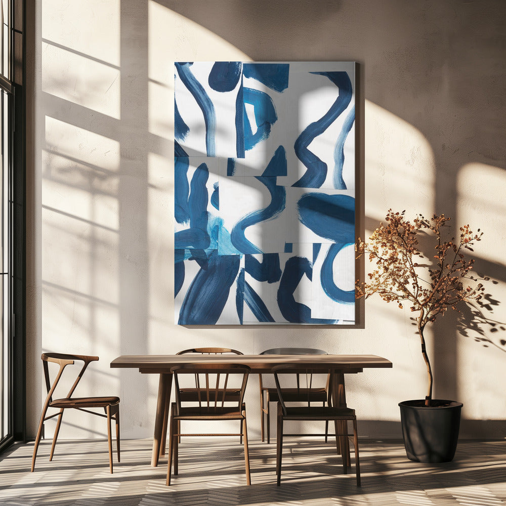 Indigo Summer Camp 1 | Canvas