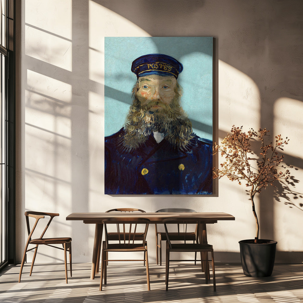 Vincent Van Gogh's Portrait of Postman Roulin (1888) | Canvas