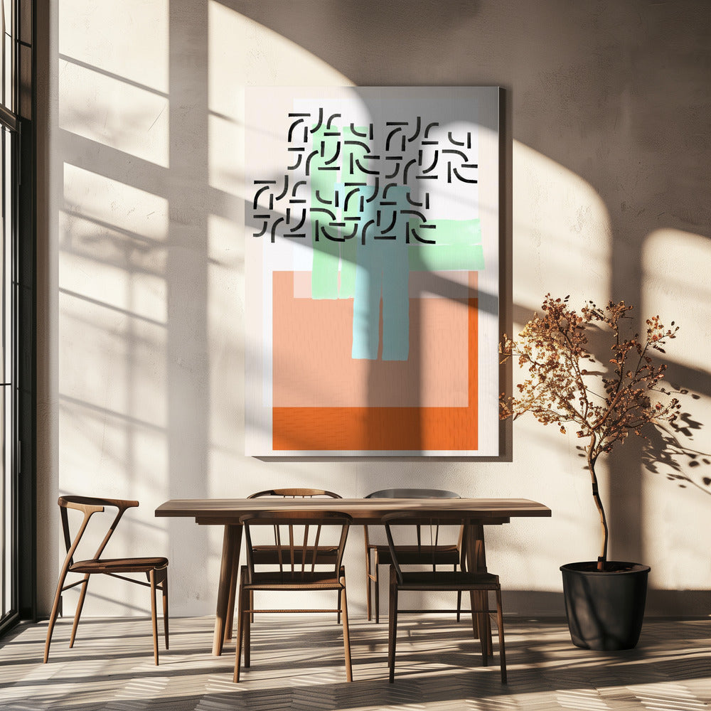 Pastel Pattern Collage 2 | Canvas
