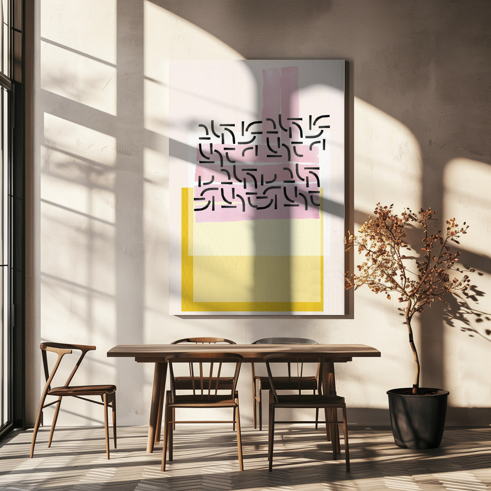 Pastel Pattern Collage 1 | Canvas