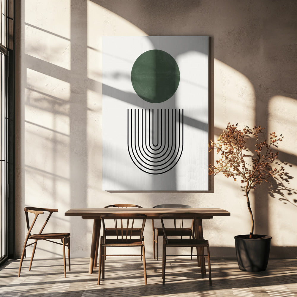 Circles and Lines | Canvas