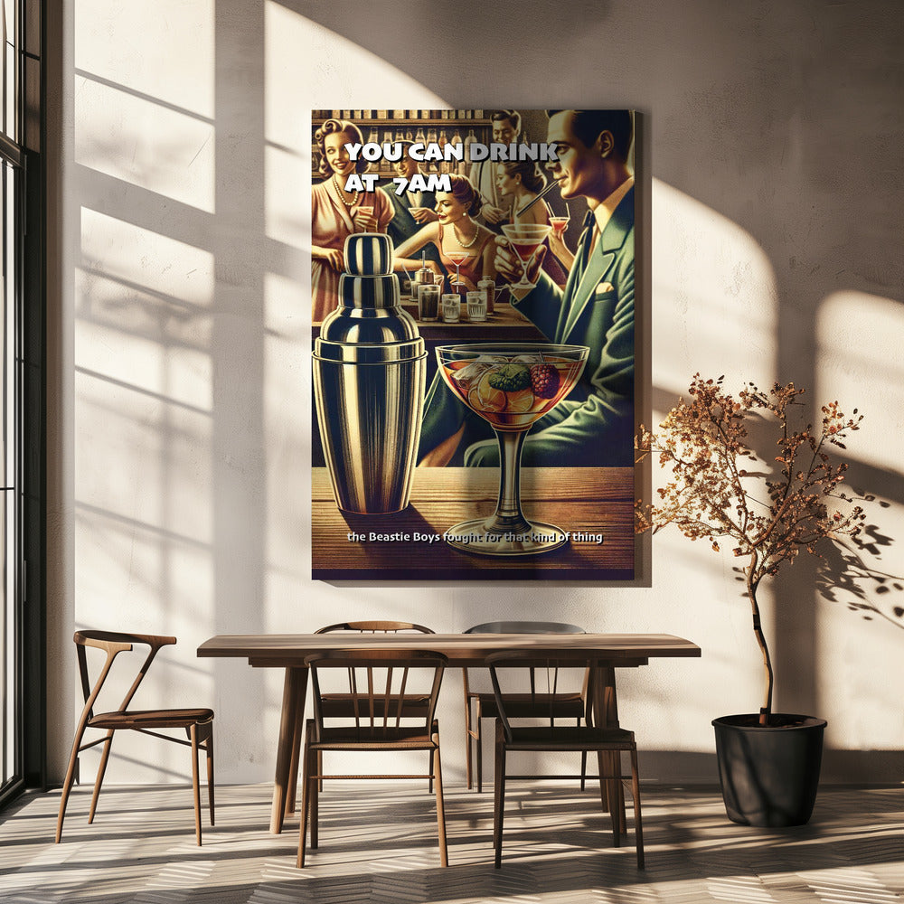 You can drink at 7am | Canvas