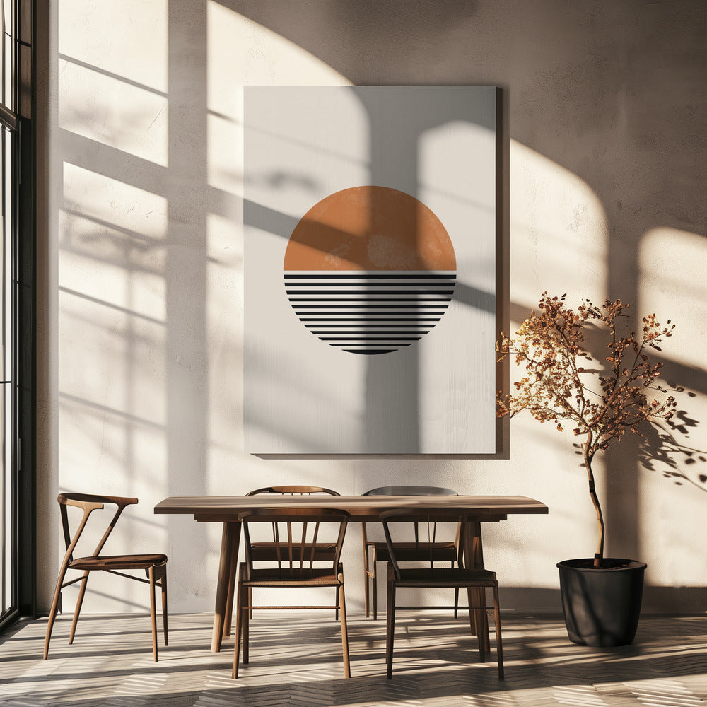Striped Horizon | Canvas