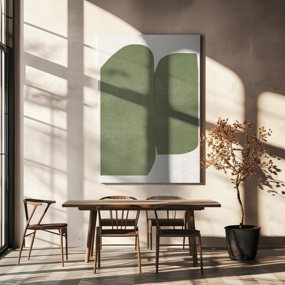 Emerald Echoes | Canvas