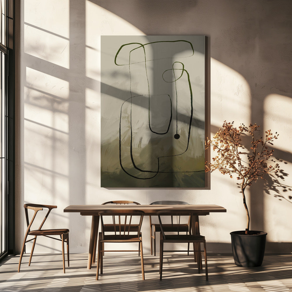 Flowing Curves | Canvas