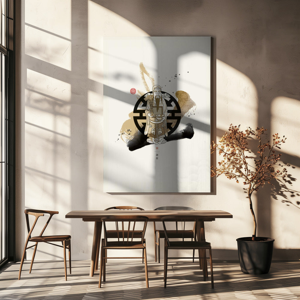 Lu Xing | 祿星 | Canvas