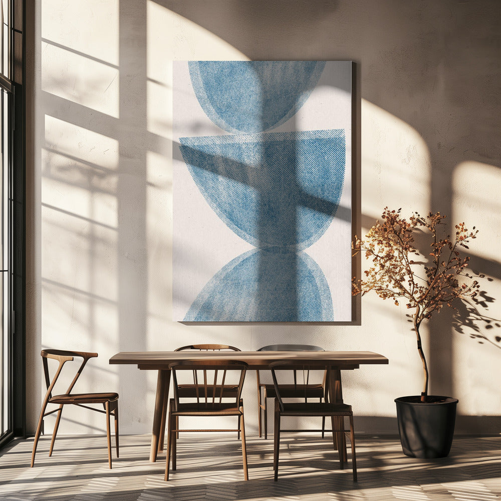 Blue Sphere Balance | Canvas