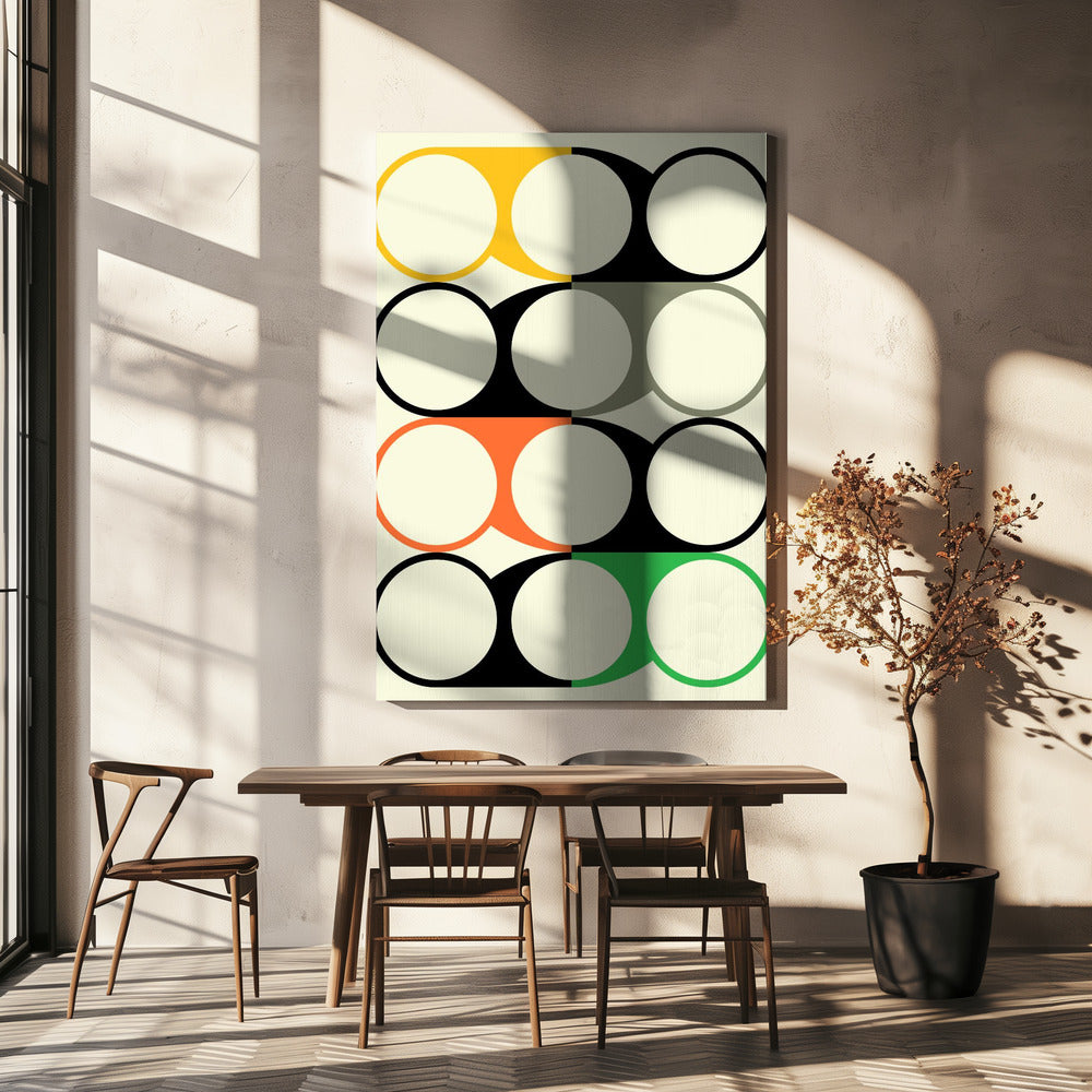 Geometric Abstract Design | Canvas