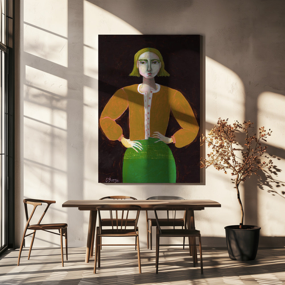 Determined Woman | Canvas