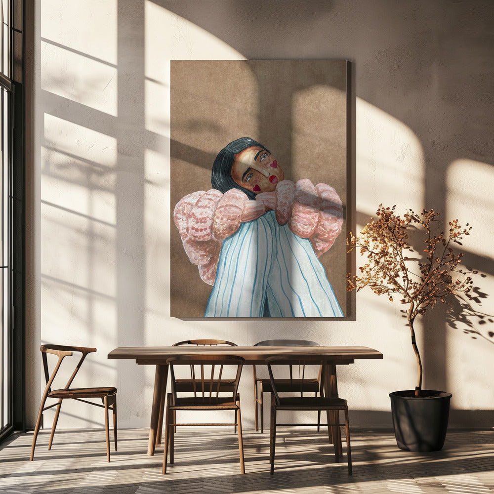 Dreaming girl | Canvas