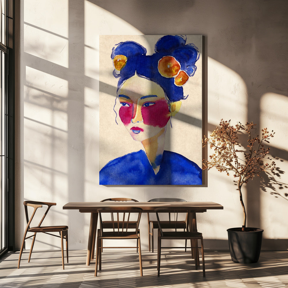 Asian Girl | Canvas