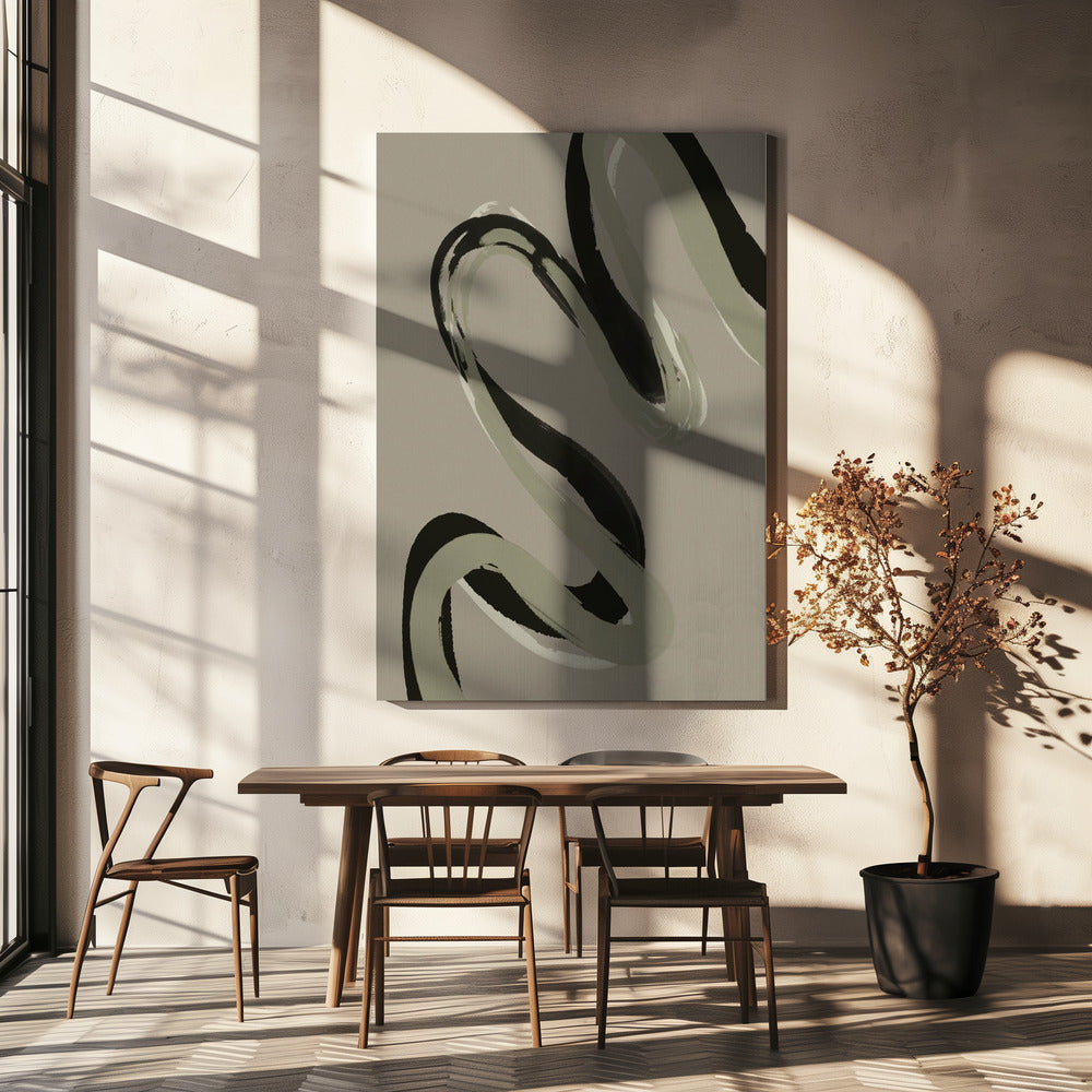 Elegant Swirl | Canvas