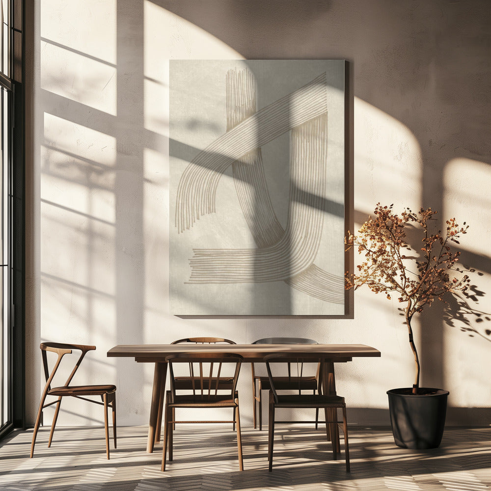 Abstract Sophisticated Line 01 | Canvas