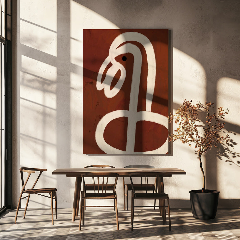 Curved Serenity | Canvas