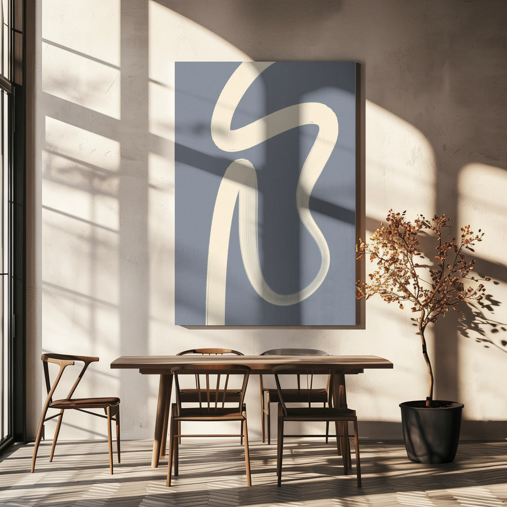 Curved Lines Dance | Canvas