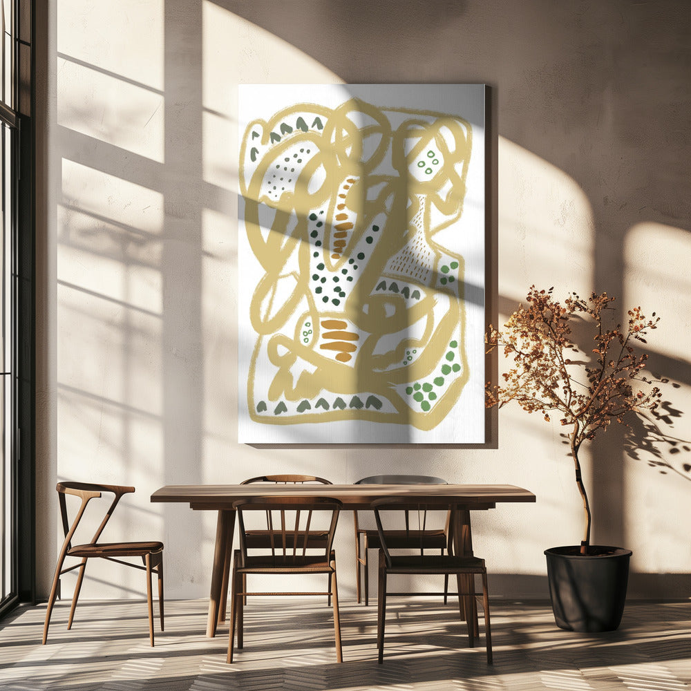 Scribble lines | Canvas